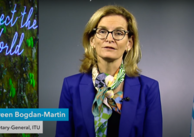 Watch a video message from ITU Secretary General for Girls in ICT Day 2023