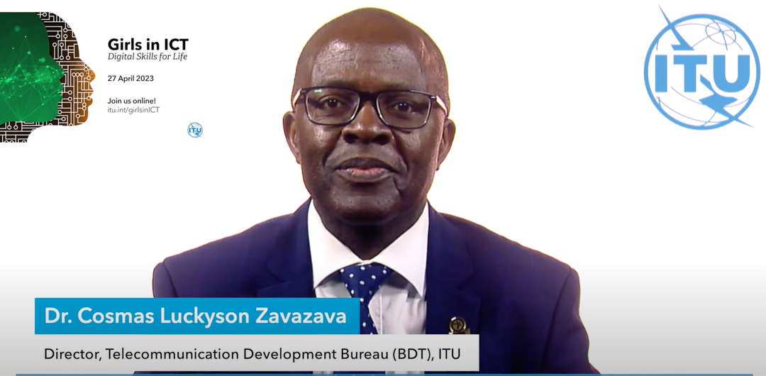 Watch a Video Message from the ITU BDT Director for the ITU Girls in ICT Day 2023