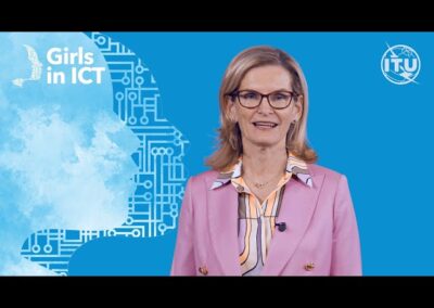 Watch a video message from ITU Secretary General for Girls in ICT Day 2025