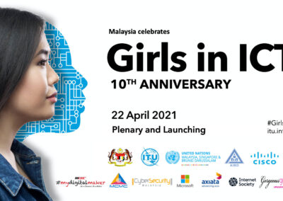 Girls in ICT Malaysia 2021 Celebration Timeline