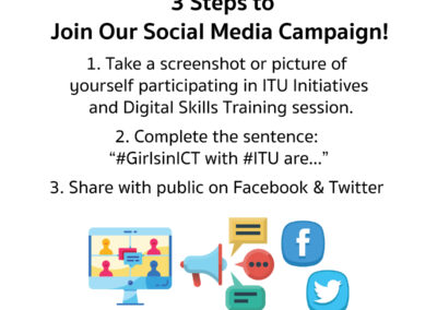 Three Easy Steps to Join our Social Media Campaign