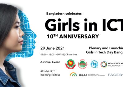 The Plenary And Launching of Girls in ICT Day Bangladesh